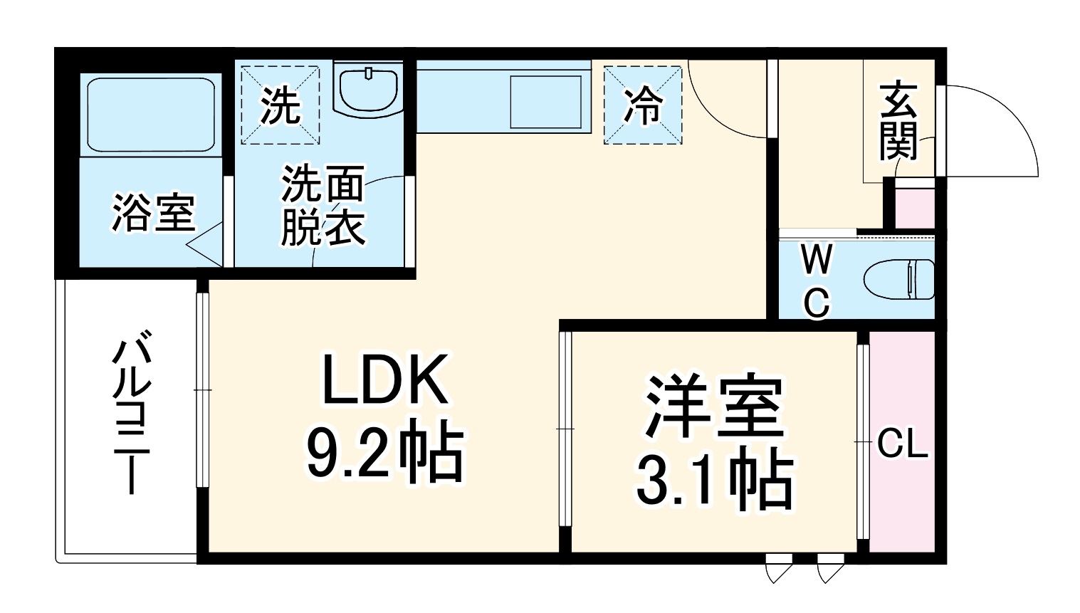 REGALEST La Campanella (レガリスト ラ カンパネラ)の間取り