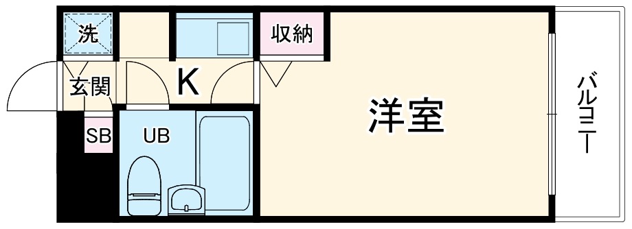 クリオ根岸弐番館の間取り