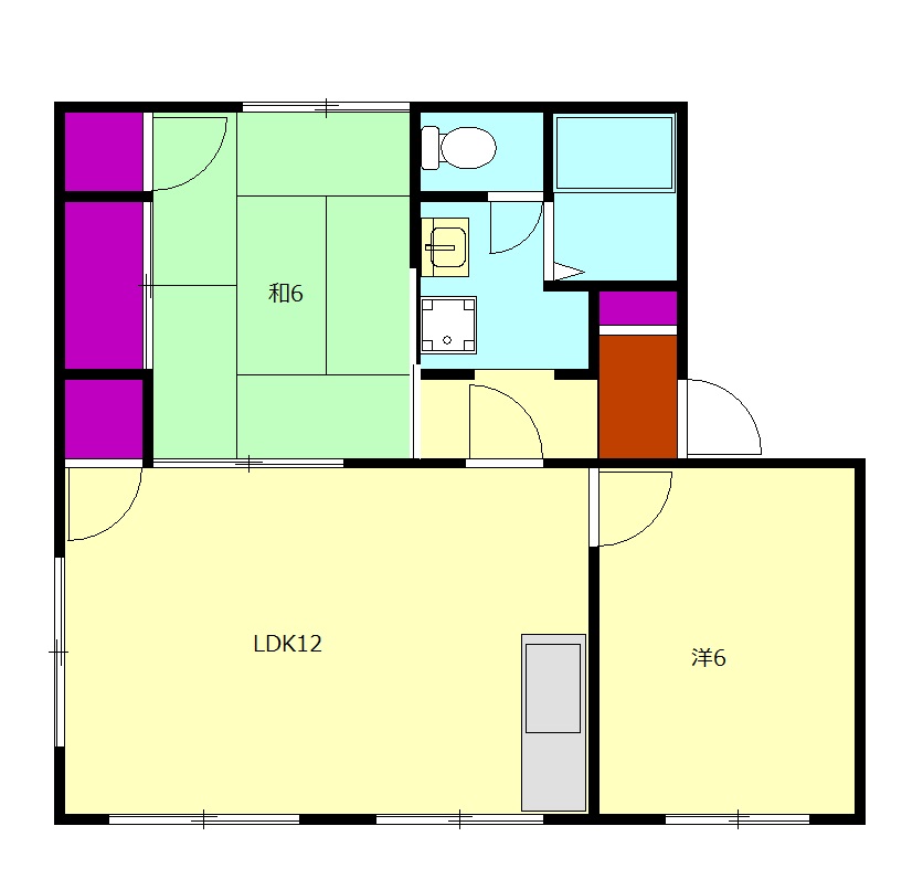 メゾン片山の間取り