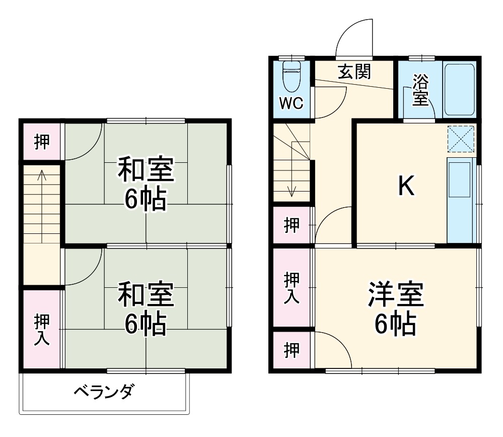 湘光テラスの間取り