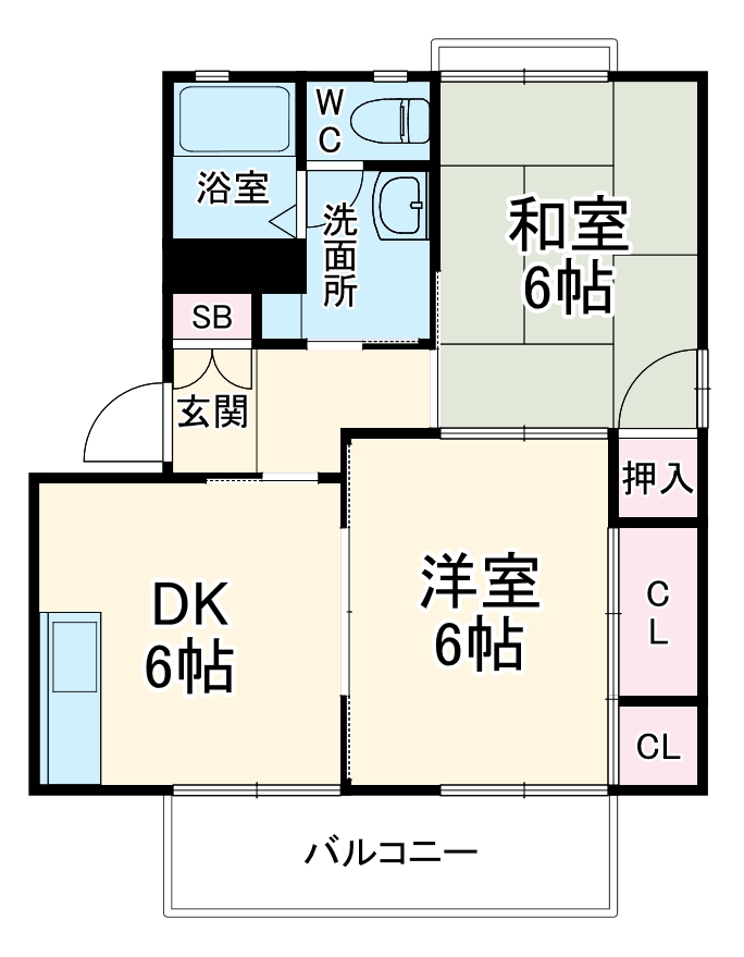 セピアコートの間取り