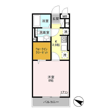 シャルマンSの間取り