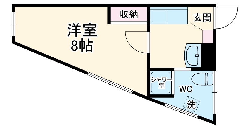 市川マンションの間取り