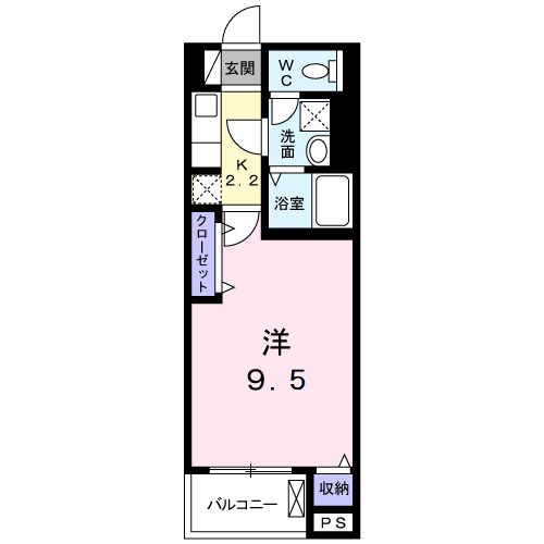 ACTY TATSUMIの間取り