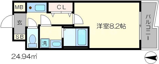 サムティ京都御池の間取り