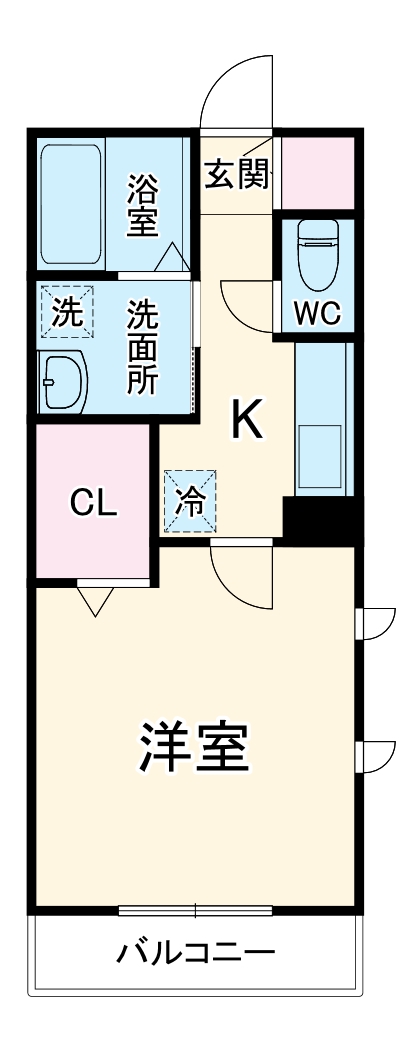 ラ・メール港楽の間取り