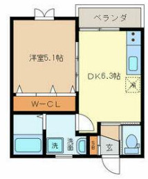 ラヴェール新生の間取り