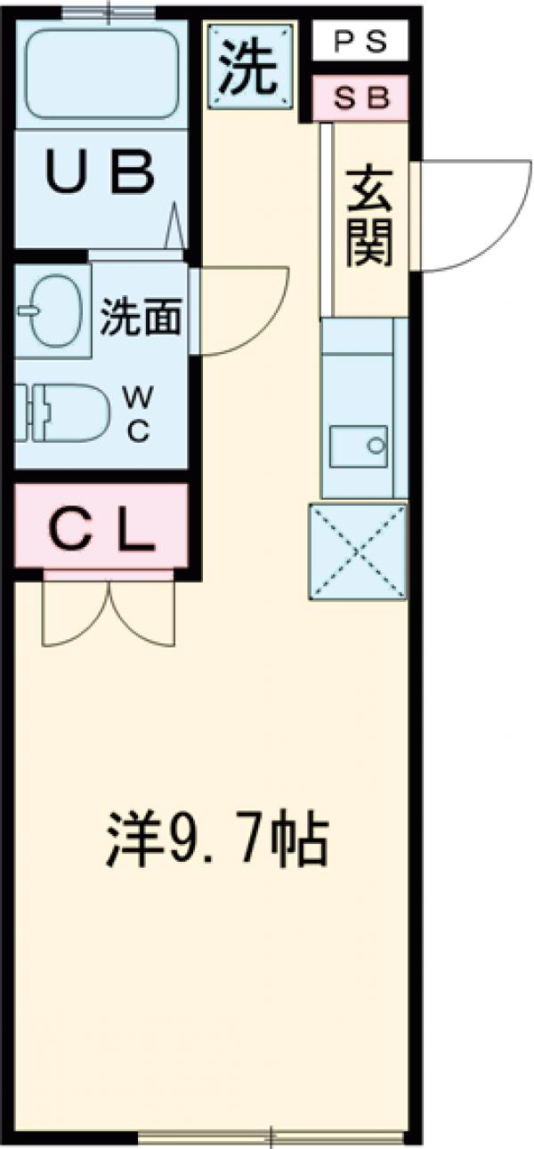 レピュア池袋本町レジデンスWESTの間取り