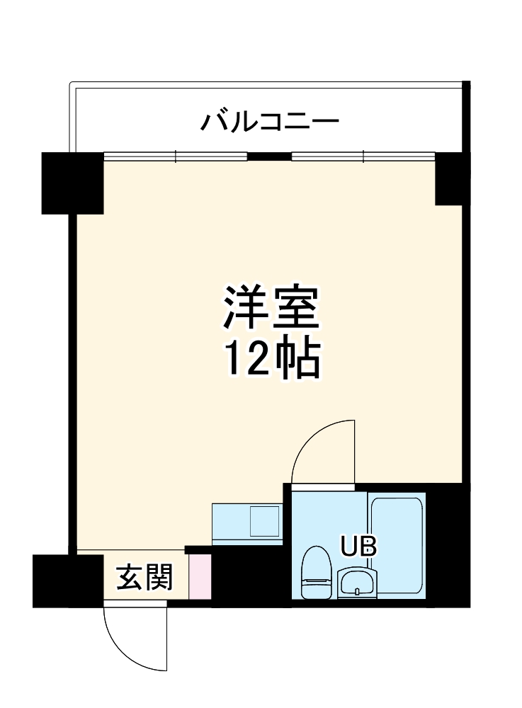 サンビューハイツ市ヶ尾の間取り