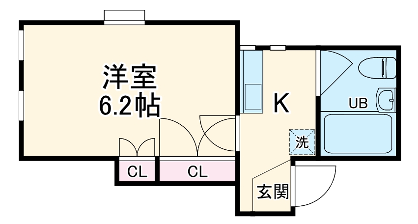 サンマリン三田の間取り
