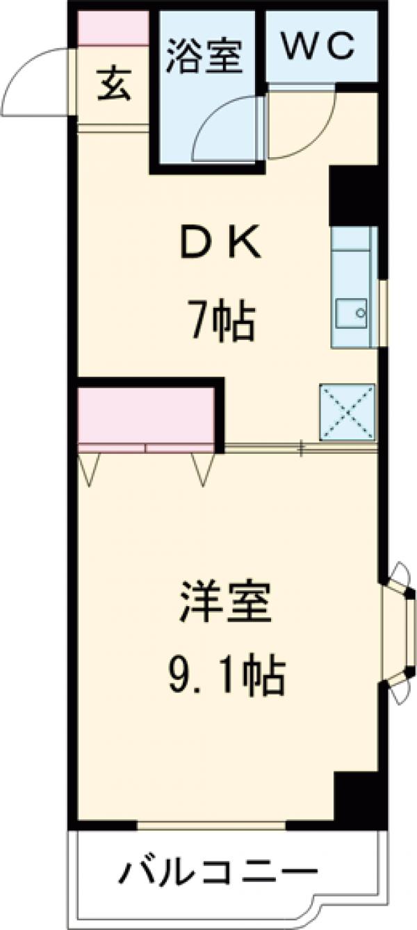 ウインズ杉の間取り