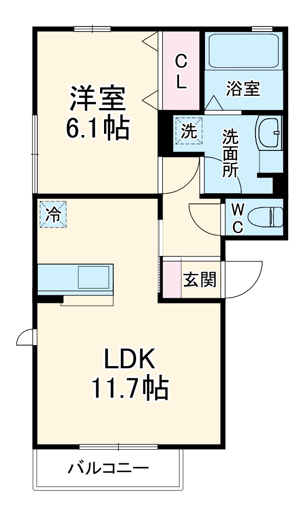 エアフォルクの間取り
