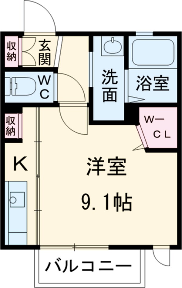 メゾン・ド 蛍の間取り