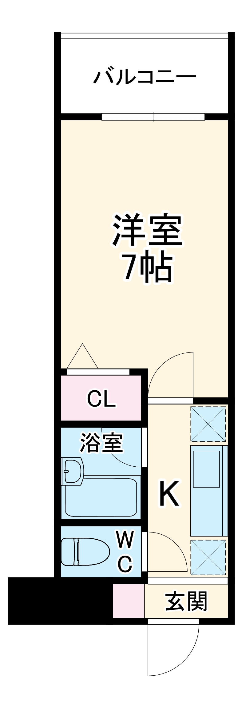 クリア橋本台の間取り