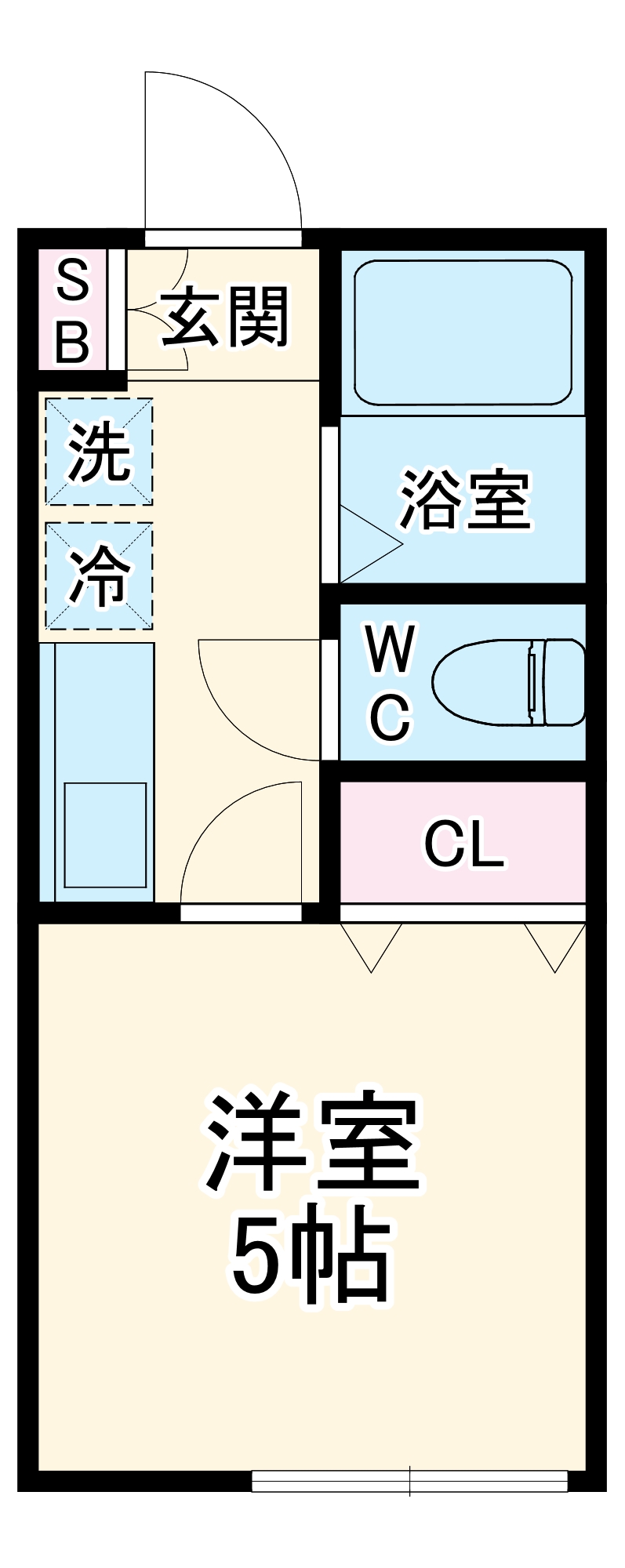 Amoze横濱瀬谷の間取り