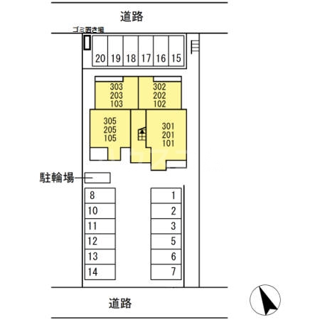 19/25 駐車場