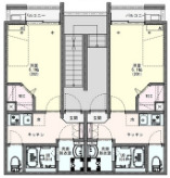 KLEIS青井・202号室の間取り