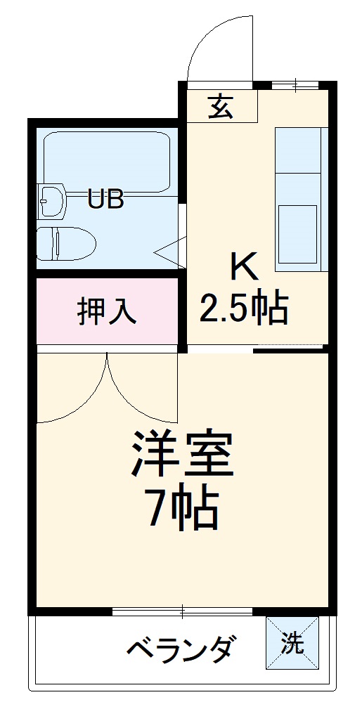メゾンシーマの間取り