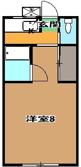 ミドリ荘の間取り