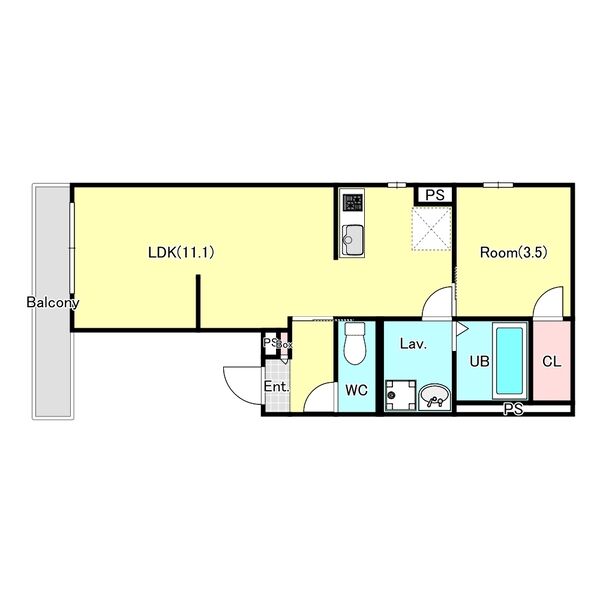 YURION蘇我の間取り