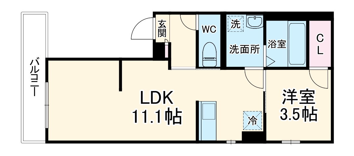 YURION蘇我の間取り