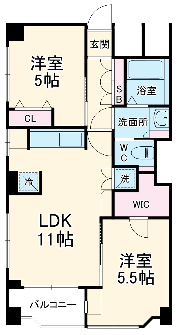 サニーハイム小岩の間取り