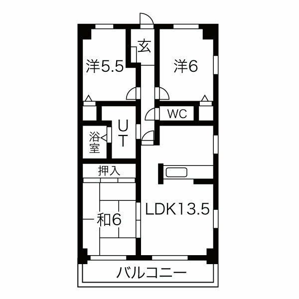 スペリア弥富の間取り