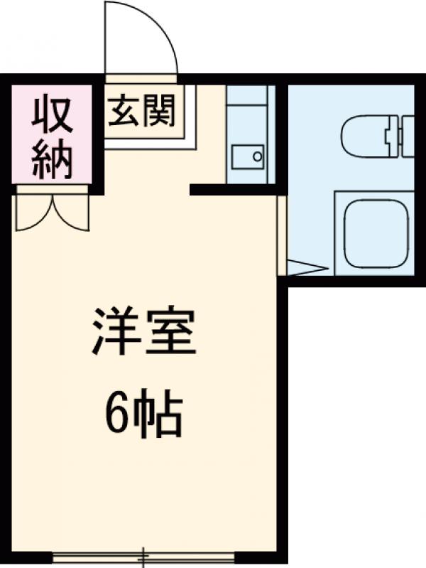 アークビル沼袋の間取り