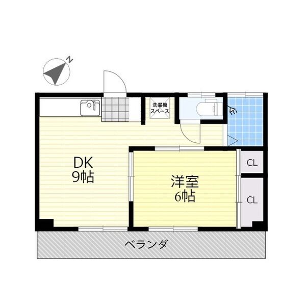 上の山ハイツの間取り