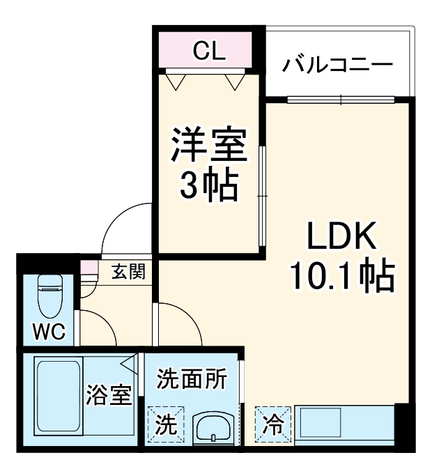 Jack miyoshiⅡの間取り