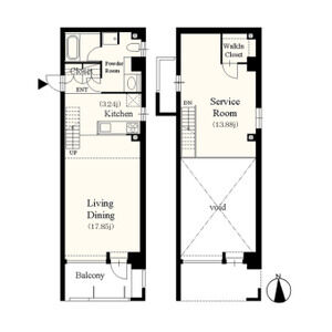 PRECIOUS SITEの間取り