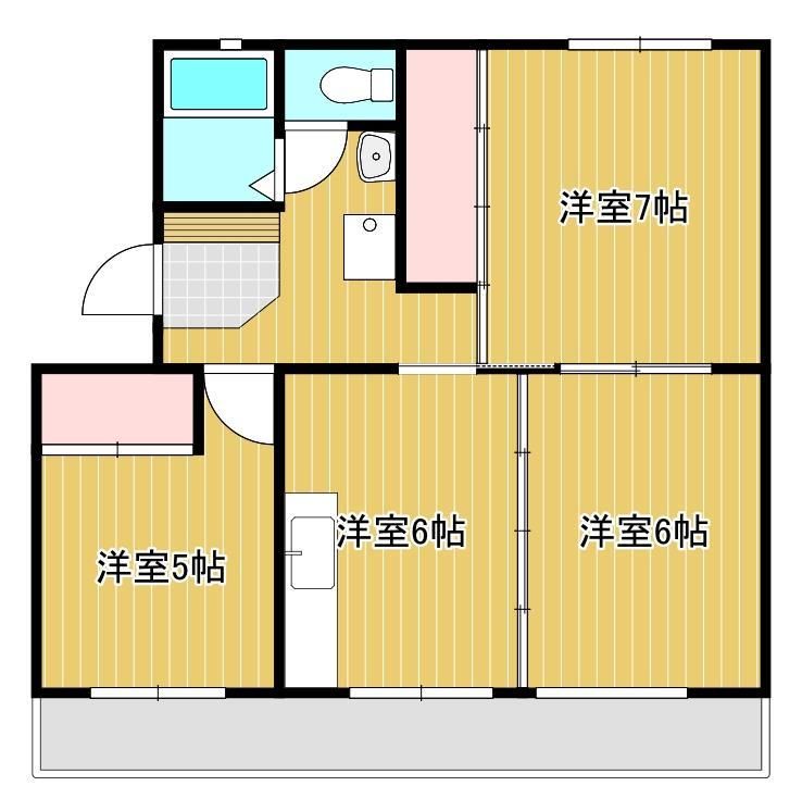 セゾンフェリーチェの間取り