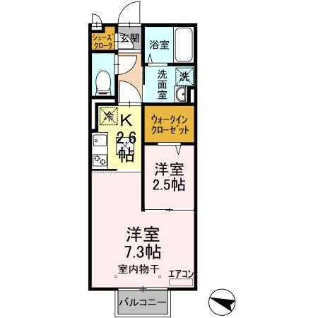 ステラコートⅡの間取り