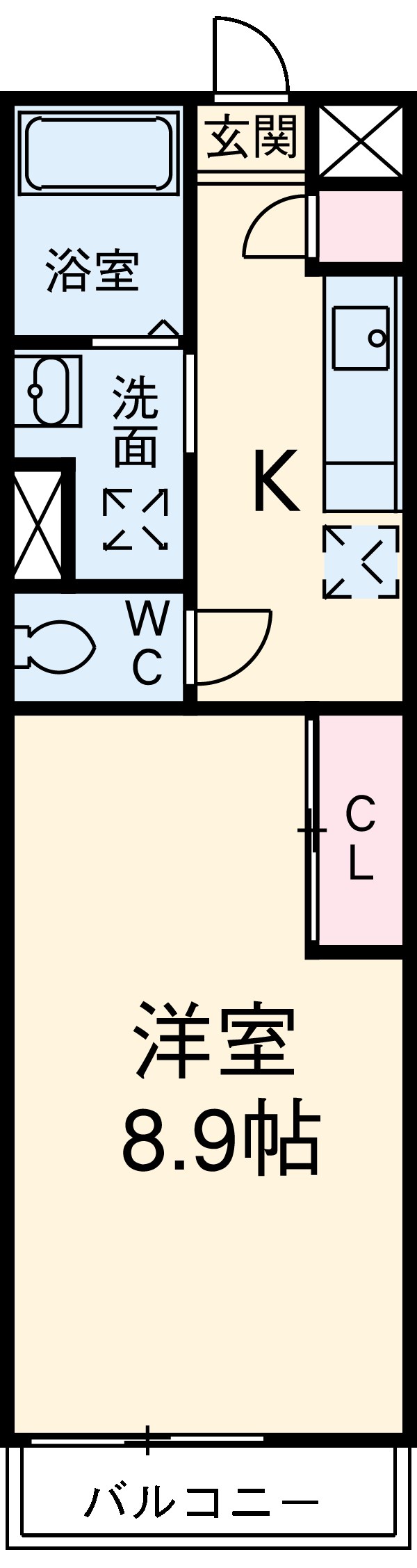 リブリ・ジョリーメゾンの間取り
