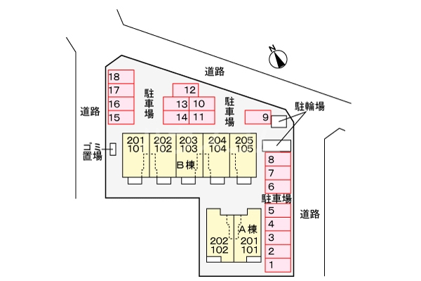 16/22 駐車場