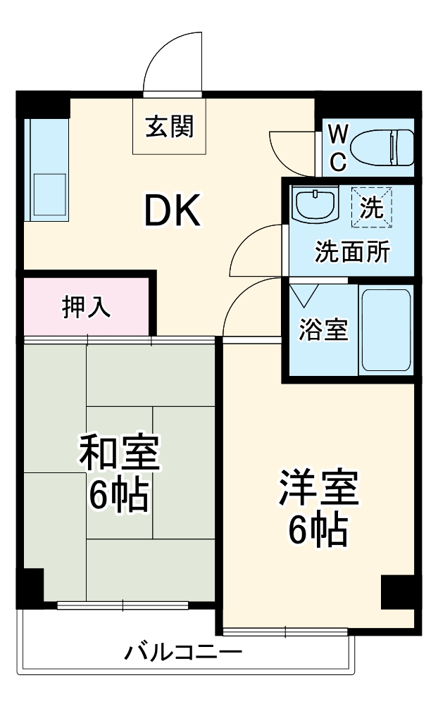 MANSION SATO猫実の間取り