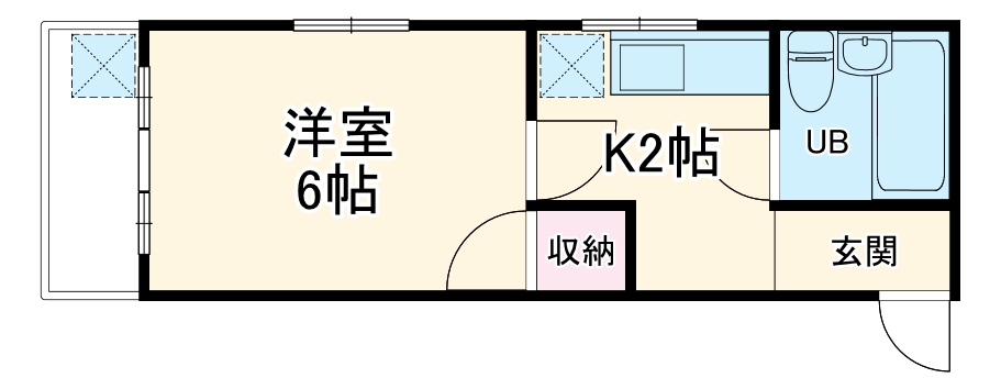 メゾンブランシュの間取り