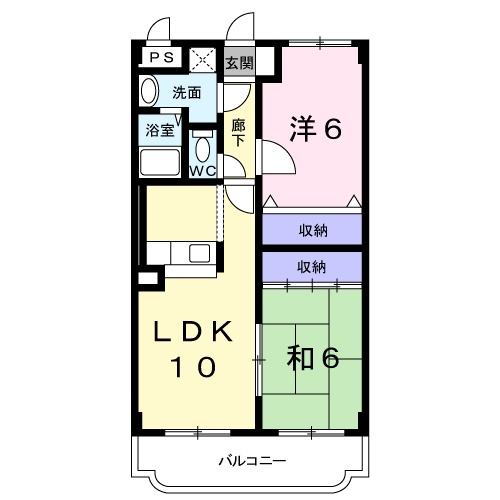 フリーデンサトーの間取り