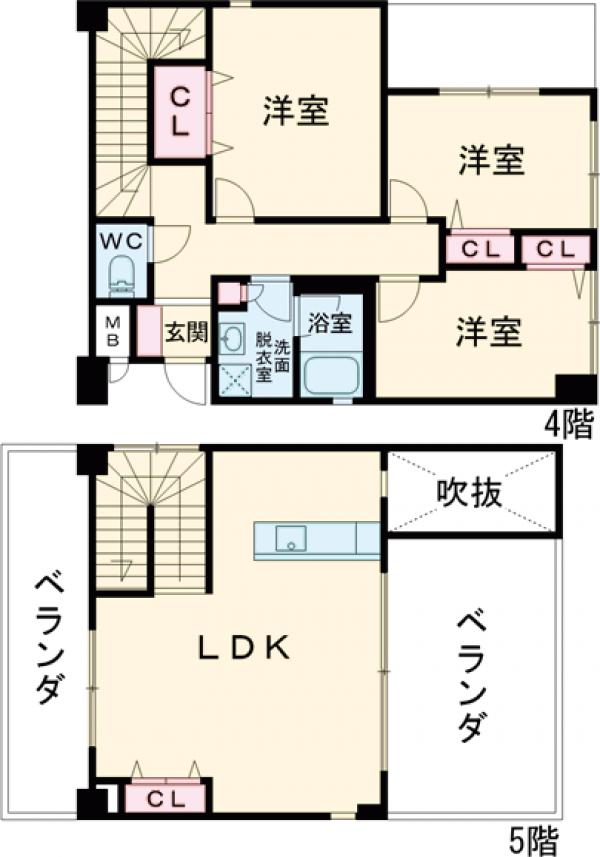メゾン７５３の間取り
