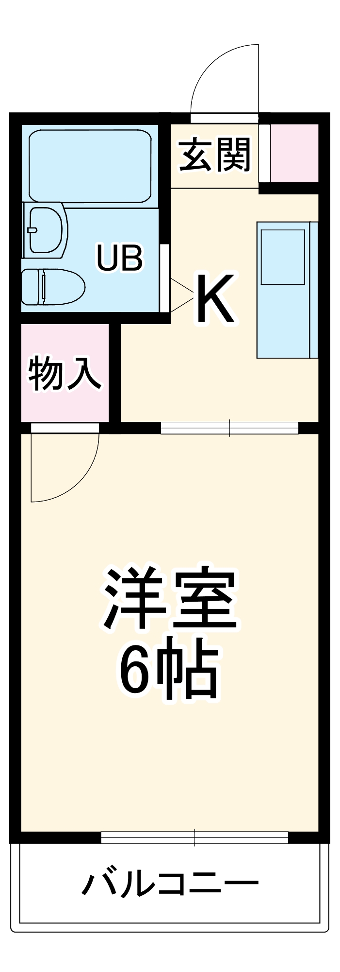 パストラールの間取り