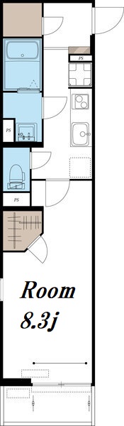ヴィラ本厚木の間取り