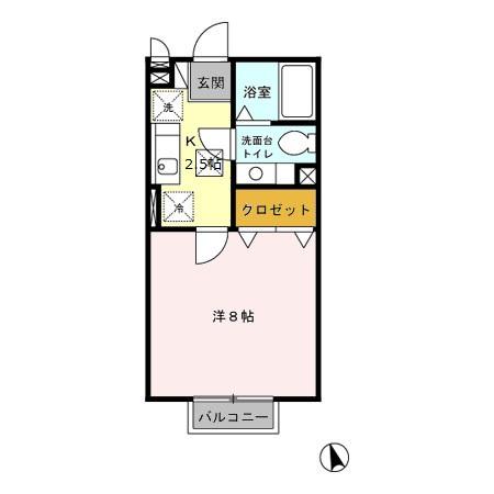 ST北野の間取り