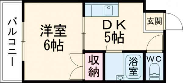 ルシェール西院の間取り