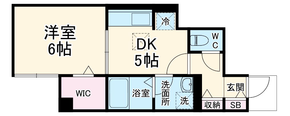 Est Collina(エスト コッリーナ)の間取り