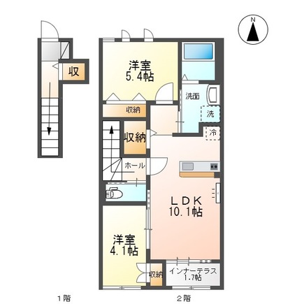 メゾンドフレシールの間取り