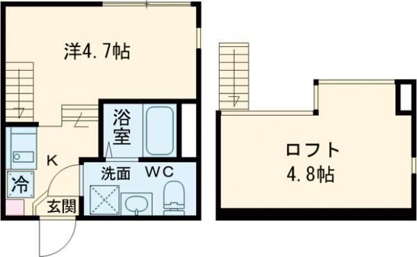 ハーモニープレシャス亀有の間取り