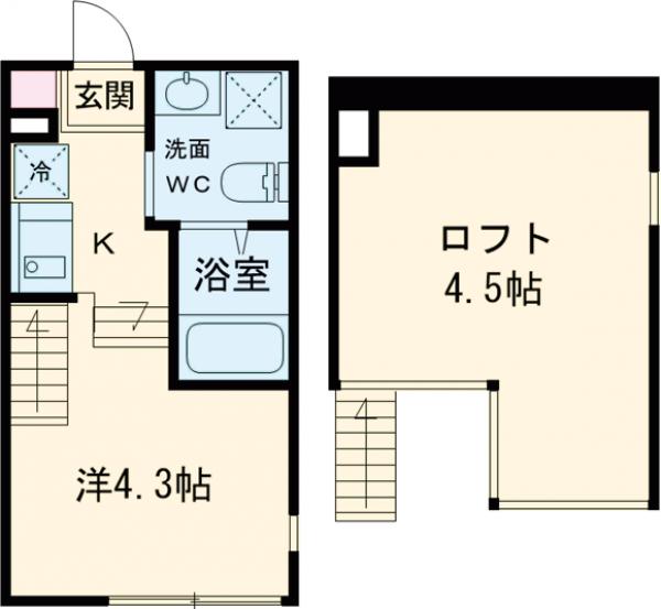 ハーモニープレシャス亀有の間取り