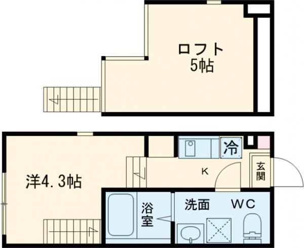 クレスト金町の間取り