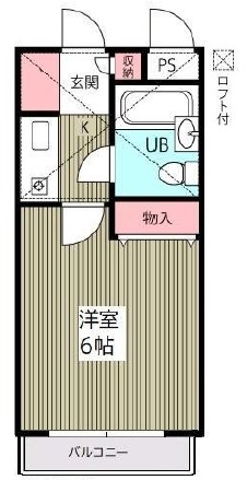 塩焼第3メゾンの間取り