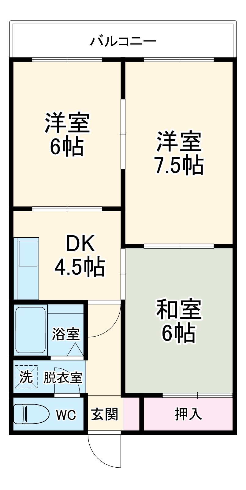 メゾン・ド・池田の間取り
